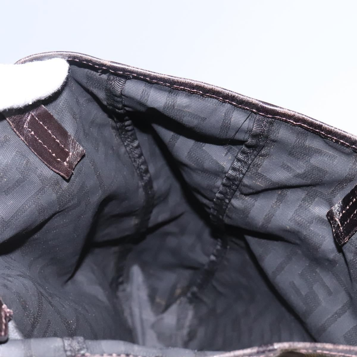 Fendi Open Shopping Tote Zucca Canvas, KHAKI, CANVAS, Tote bag