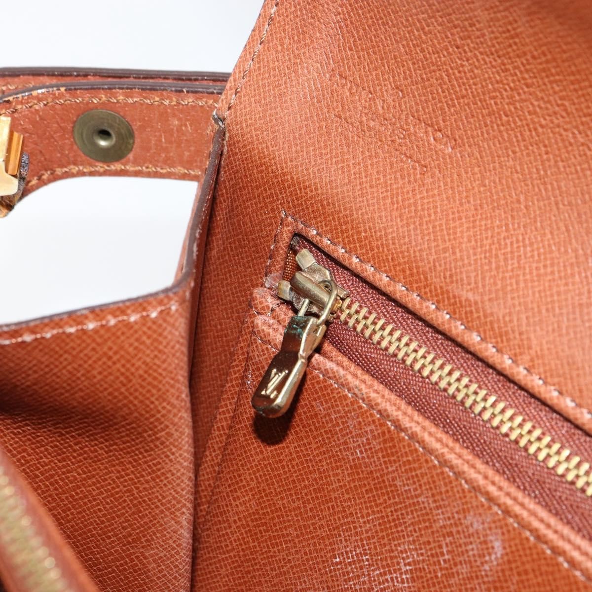 Louis Vuitton Vintage Dauphine Shoulder Bag Monogram Canvas, BROWN, CANVAS, Shoulder bag