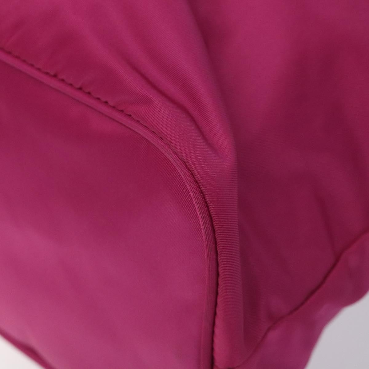 Prada Convertible Zip Tote Tessuto, PINK, NYLON, Tote bag