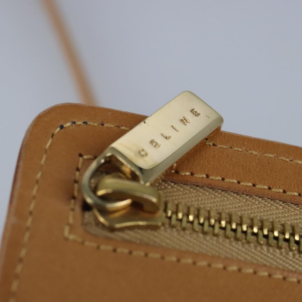 Celine Vintage Macadam Shoulder Bag C Macadam canvas, BLUE, CANVAS, Shoulder bag