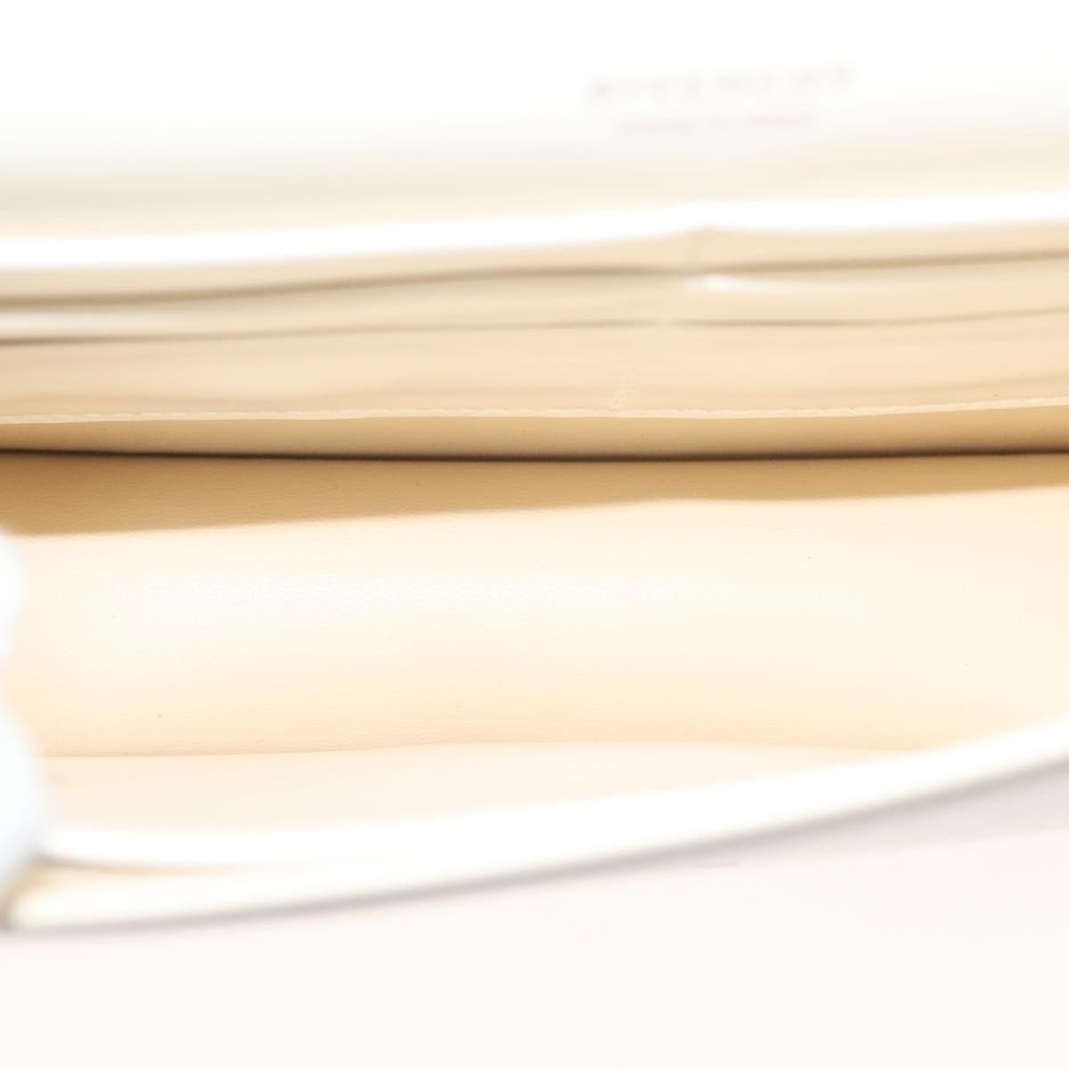 Givenchy 4G Chain Crossbody Bag Leather, WHITE, LEATHER, Crossbody bag