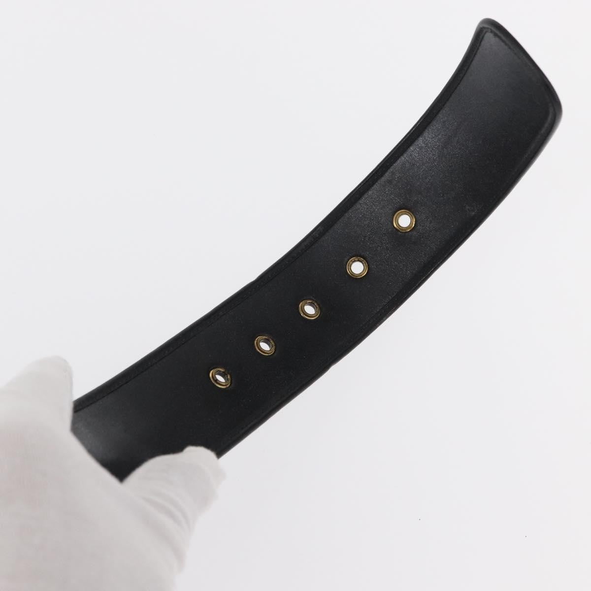 Christian Dior Vintage belt Canvas, BLACK, CANVAS, Belts