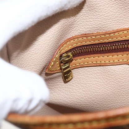 Louis Vuitton Petit Bucket Bag Monogram Canvas, BROWN, CANVAS, Shoulder bag