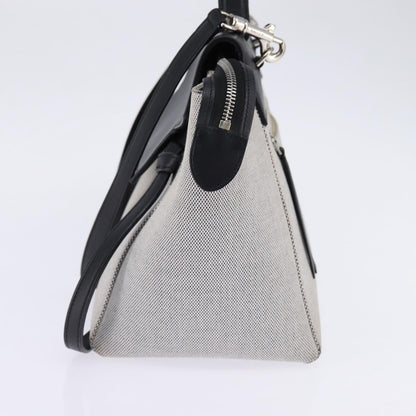 Celine Belt Bag Textured Leather, GRAY, LEATHER, Handbag
