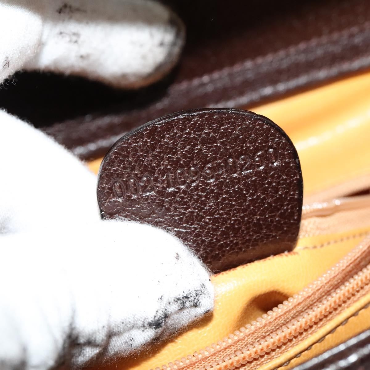 Gucci Bamboo Handle Tote Leather, BROWN, LEATHER, Tote bag