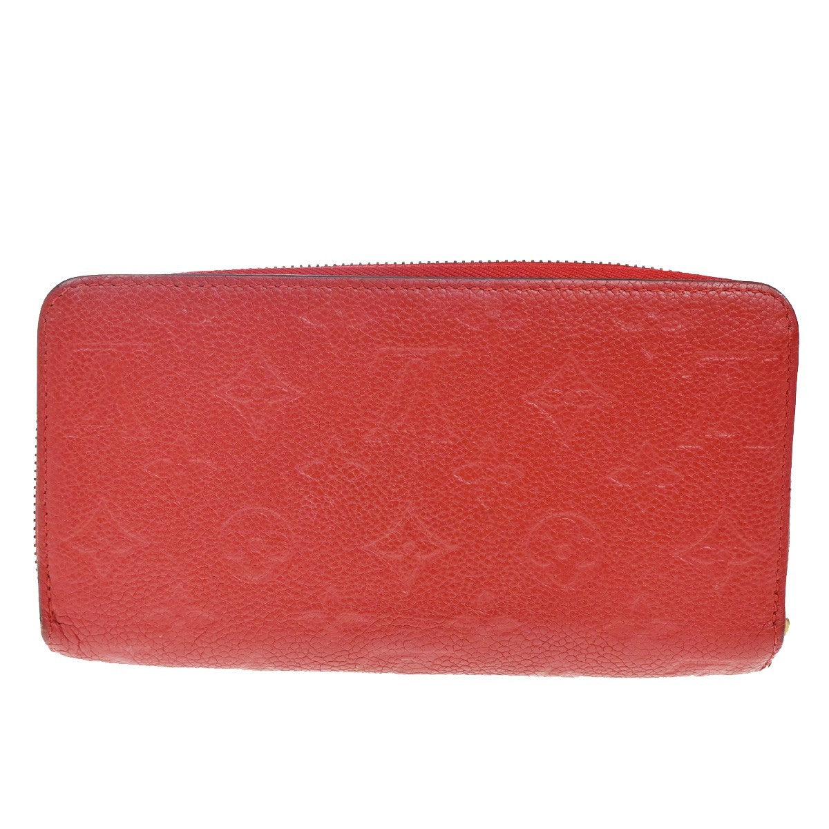 Louis Vuitton Portefeuille zippy Monogramme Empreinte Monogramme Empreinte, RED, LEATHER, Wallets