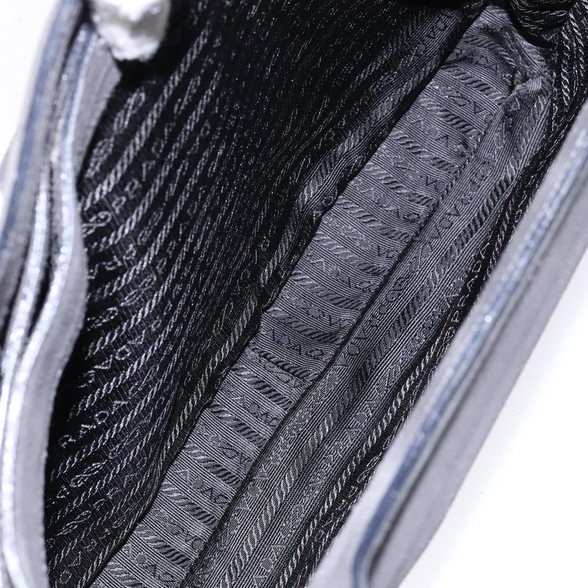 Prada Vintage Tote Suede, GRAY, SUEDE, Tote bag