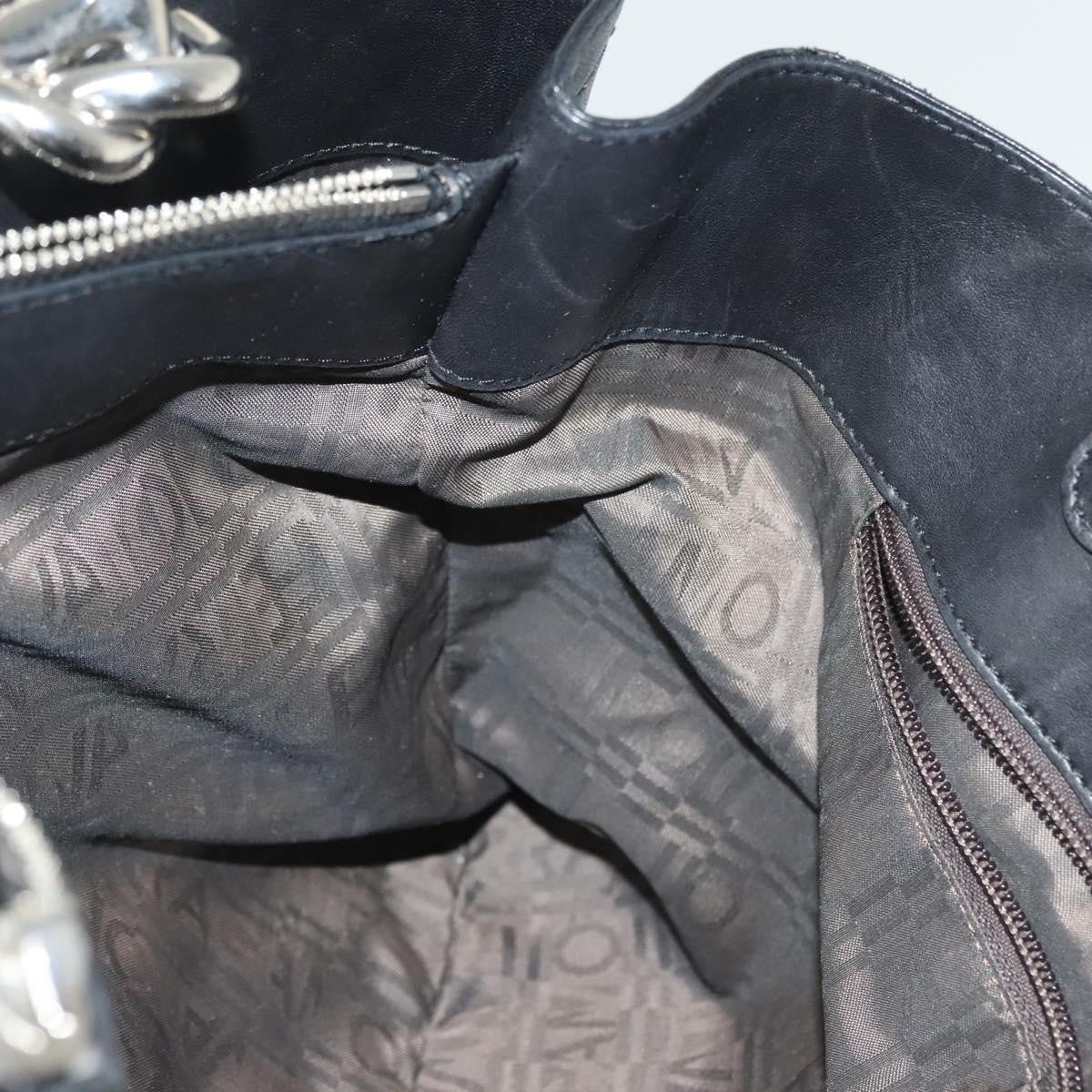 Salvatore Ferragamo Vala Handbag Leather, BLACK, LEATHER, Handbag