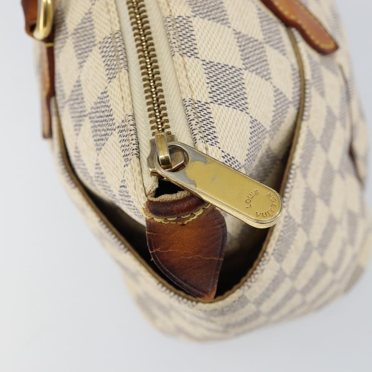 Louis Vuitton Totally Handbag Damier, WHITE, CANVAS, Tote bag