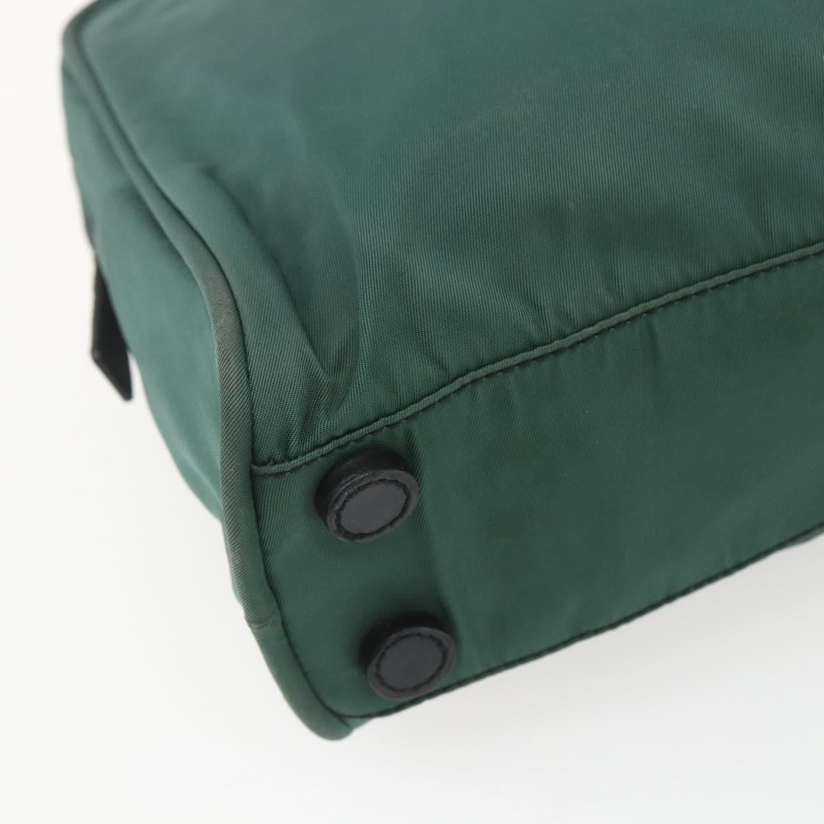 Prada Vintage Handbag Tessuto, GREEN, NYLON, Handbag