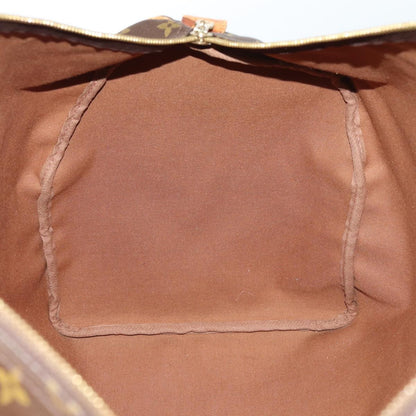 Louis Vuitton Keepall Bag Monogram Canvas, BROWN, CANVAS, Travel bag