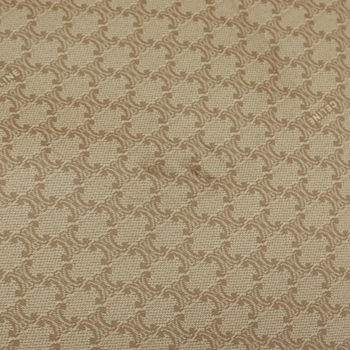 Celine Macadam Shoulder Bag PVC Leather, BEIGE, CANVAS, Shoulder bag