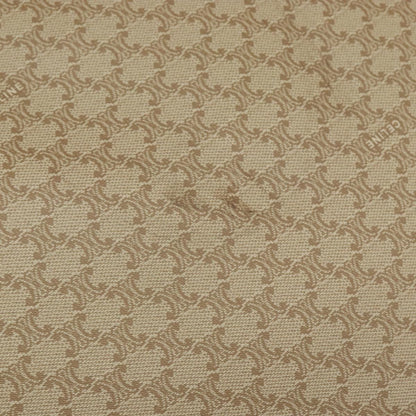 Celine Macadam Shoulder Bag PVC Leather, BEIGE, CANVAS, Shoulder bag