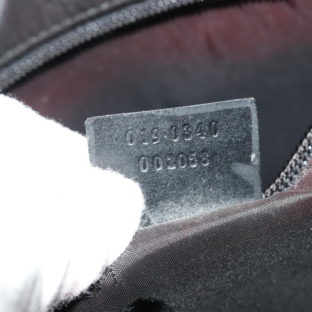 Gucci Side Pocket Flap Messenger Bag Nylon, BLACK, NYLON, Shoulder bag