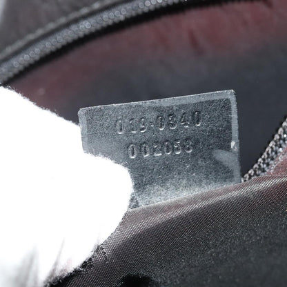 Gucci Side Pocket Flap Messenger Bag Nylon, BLACK, NYLON, Shoulder bag