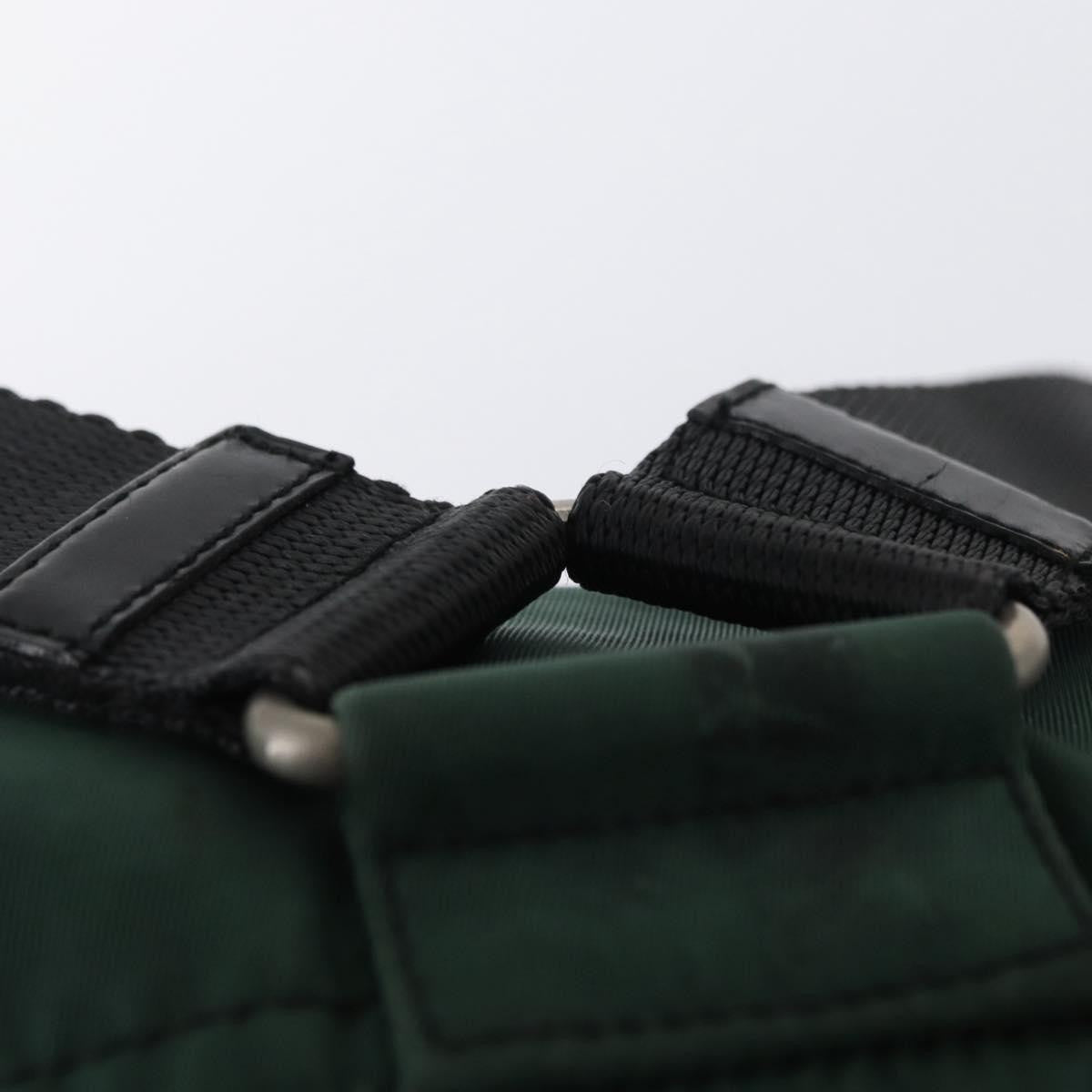 Prada Front Pocket Backpack Tessuto, GREEN, NYLON, Backpack