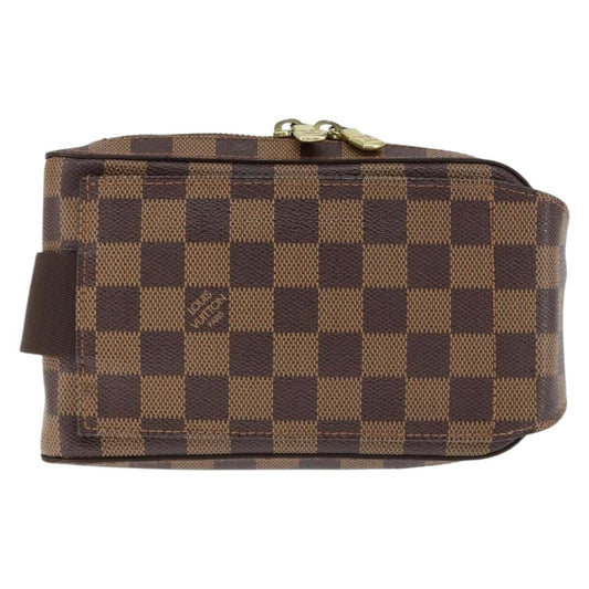 Louis Vuitton Geronimos Waist Bag Damier, BROWN, CANVAS, Shoulder bag