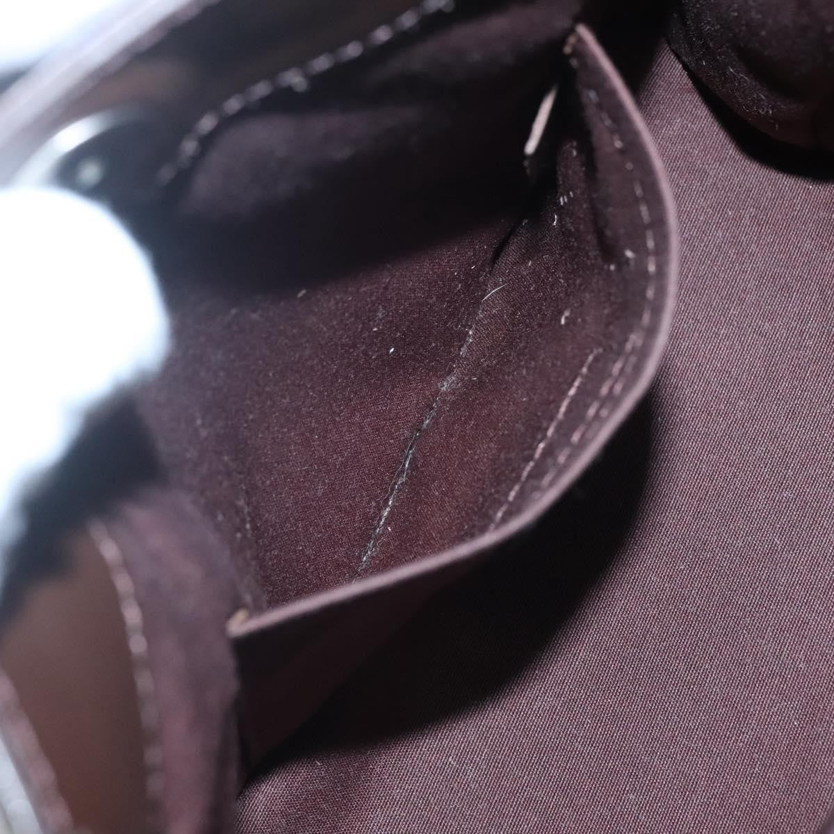 Louis Vuitton Mandara Handbag Epi Leather, BROWN, LEATHER, Shoulder bag