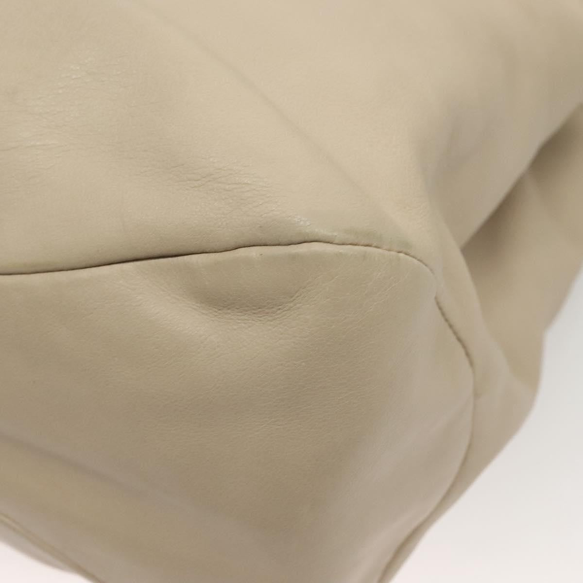 Salvatore Ferragamo Vara bow tote Leather, BEIGE, LEATHER, Tote bag