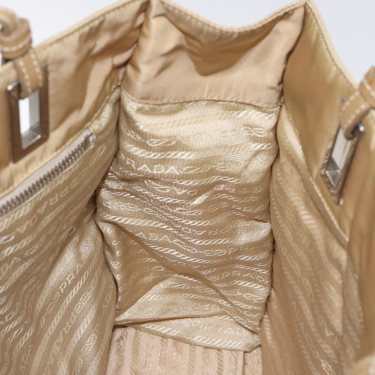 Prada Open Tote Tessuto, BEIGE, NYLON, Tote bag