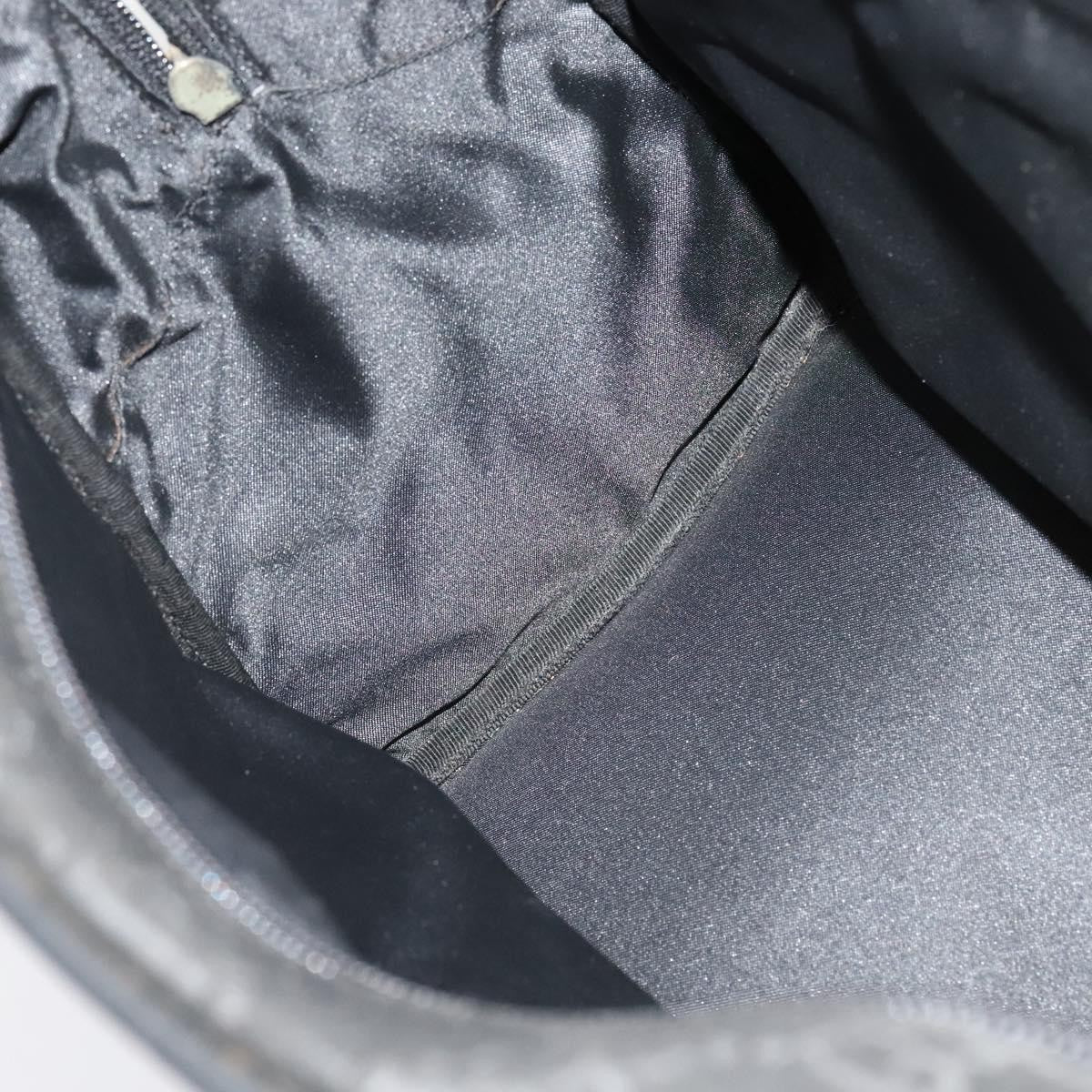 Gucci Vintage Boston Bag GG Canvas, BLACK, CANVAS, Travel bag