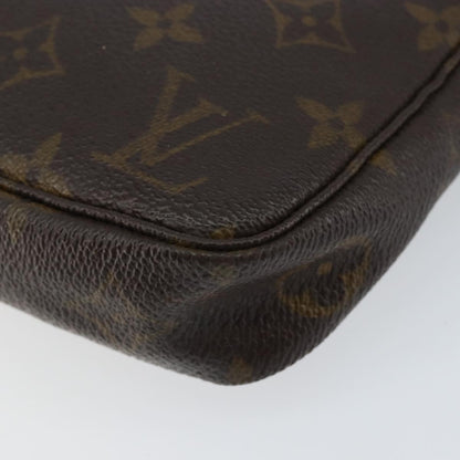 Louis Vuitton Pochette Accessoires NM Monogram Canvas, BROWN, CANVAS, Clutche & pouche