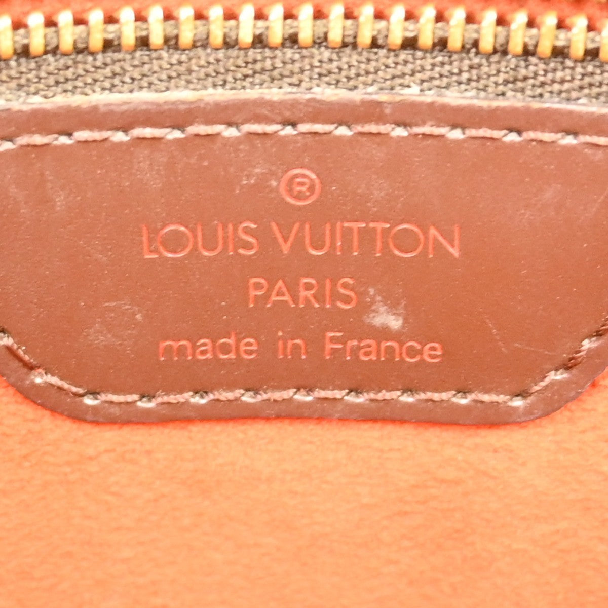 Louis Vuitton Venice Sac Plat Bag Damier, Brown, Canvas, Tote Bag