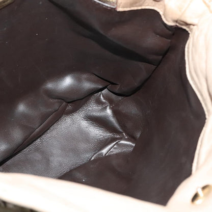 Bottega Veneta Drawstring Shoulder Bag Intrecciato Nappa, BEIGE, LEATHER, Shoulder bag