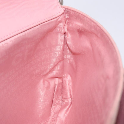 Chanel Giant Mademoiselle Lock Shoulder Bag Suede, PINK, SUEDE, Shoulder bag