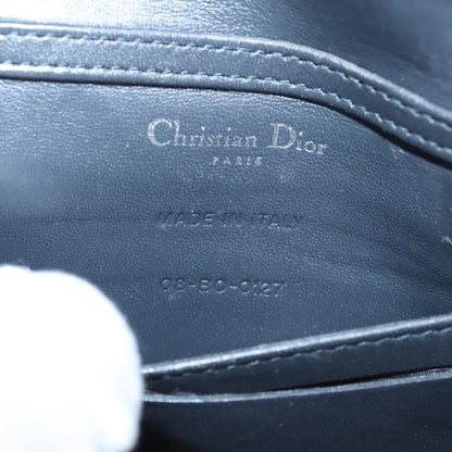 Christian Dior Diorama Wallet on Chain Enamel, SILVER, PATENT_LEATHER, Shoulder bag