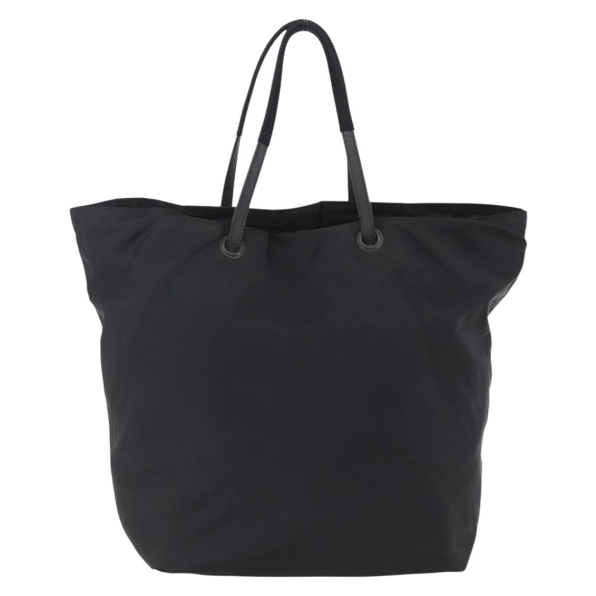 Prada Vintage Tote Nylon, BLACK, NYLON, Tote bag