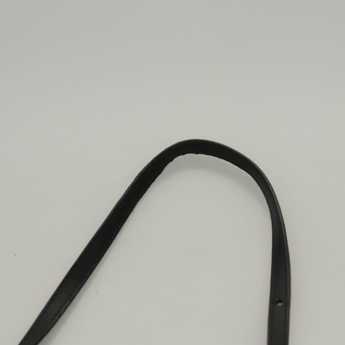 Celine Trio Crossbody Bag Leather, BLACK, LEATHER, Crossbody bag