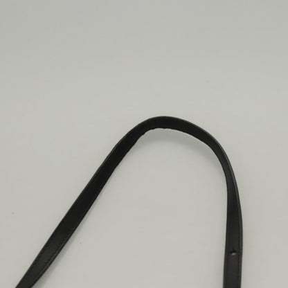 Celine Trio Crossbody Bag Leather, BLACK, LEATHER, Crossbody bag