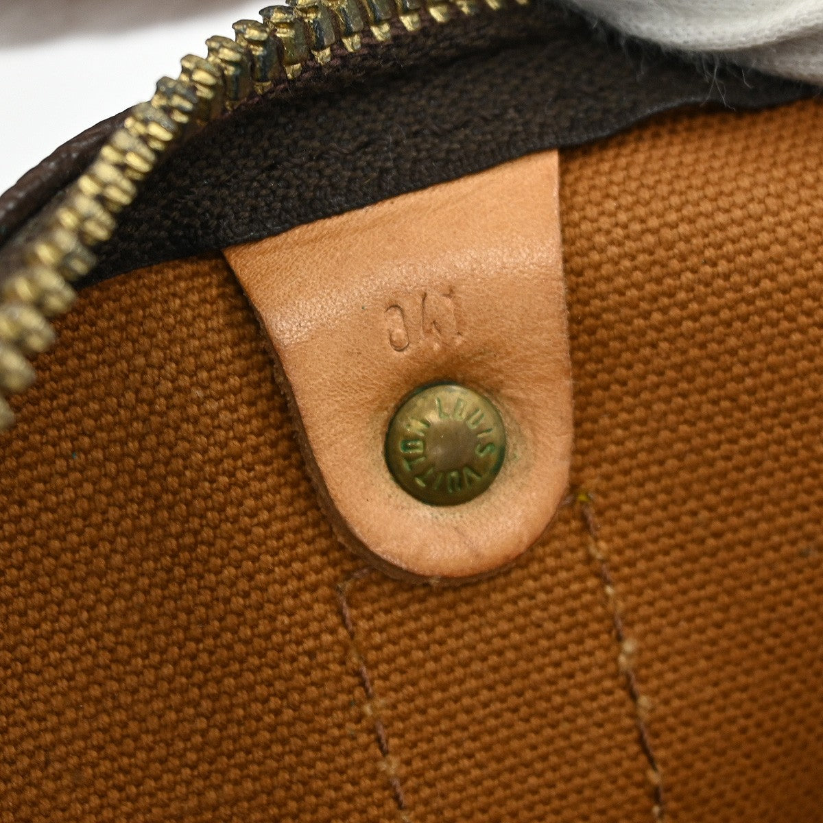 Louis Vuitton Keepall Bag Monogram Canvas, BROWN, CANVAS, Travel bag