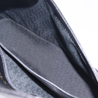 Saint Laurent Vintage Shoulder Bag Leather, BLACK, LEATHER, Shoulder bag