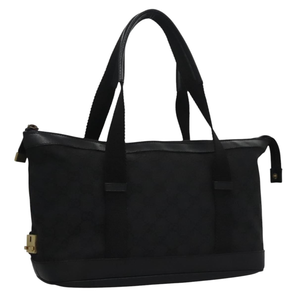 Gucci GG Canvas Bag Canvas, BLACK, CANVAS, Handbag