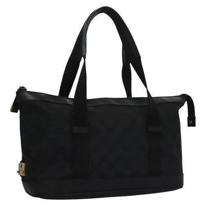 Gucci GG Canvas Bag Canvas, BLACK, CANVAS, Handbag