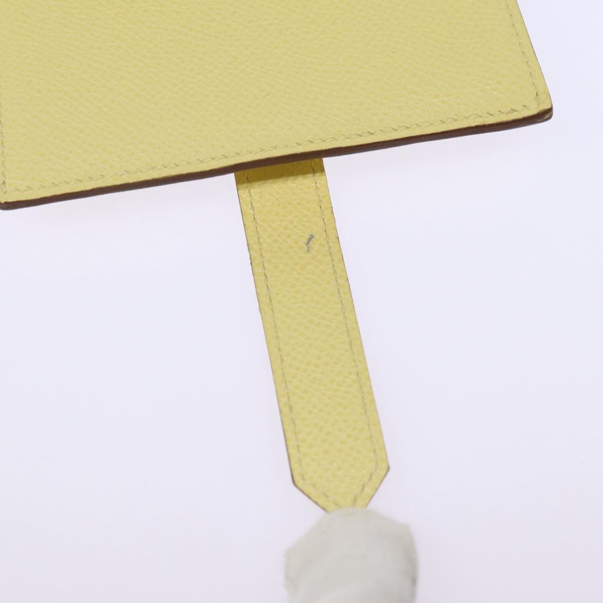 Hermes Bearn Card Case Epsom, YELLOW, LEATHER, Card Holders