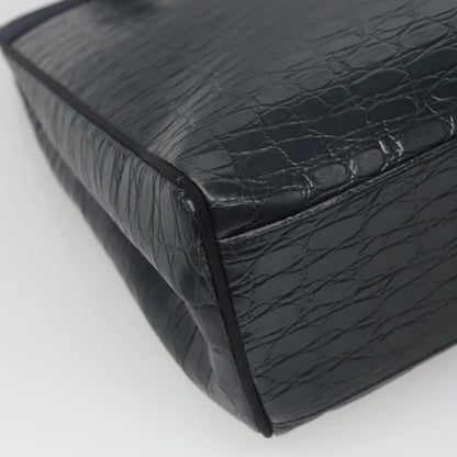 Salvatore Ferragamo Vara shoulder Bag Leather, NAVY, LEATHER, Shoulder bag