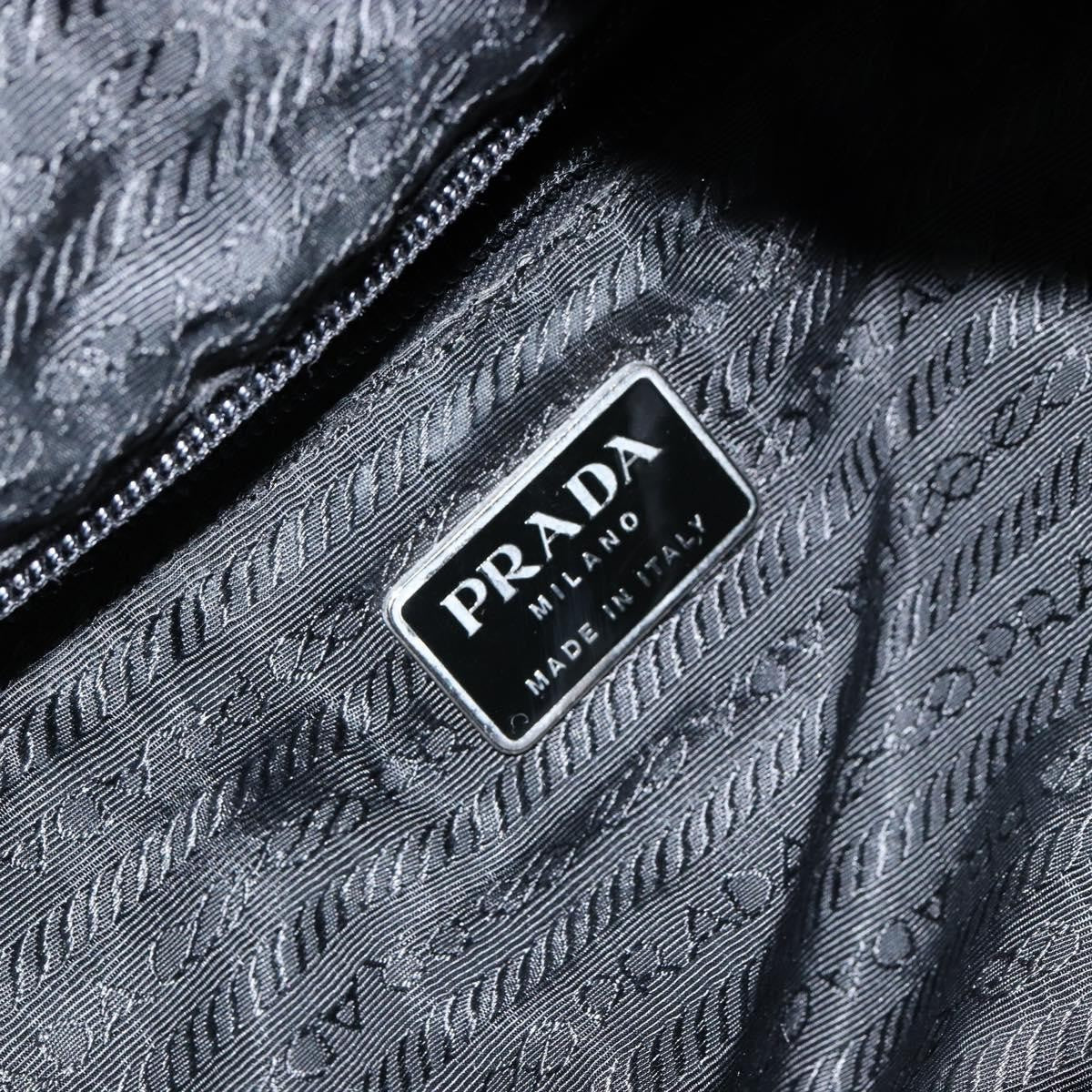 Prada Vintage Tote Tessuto, BLACK, NYLON, Tote bag