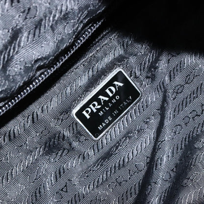 Prada Vintage Tote Tessuto, BLACK, NYLON, Tote bag