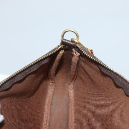 Louis Vuitton Pochette Accessoires Limited Edition Monogram Graffiti, WHITE, CANVAS, Clutche & pouche