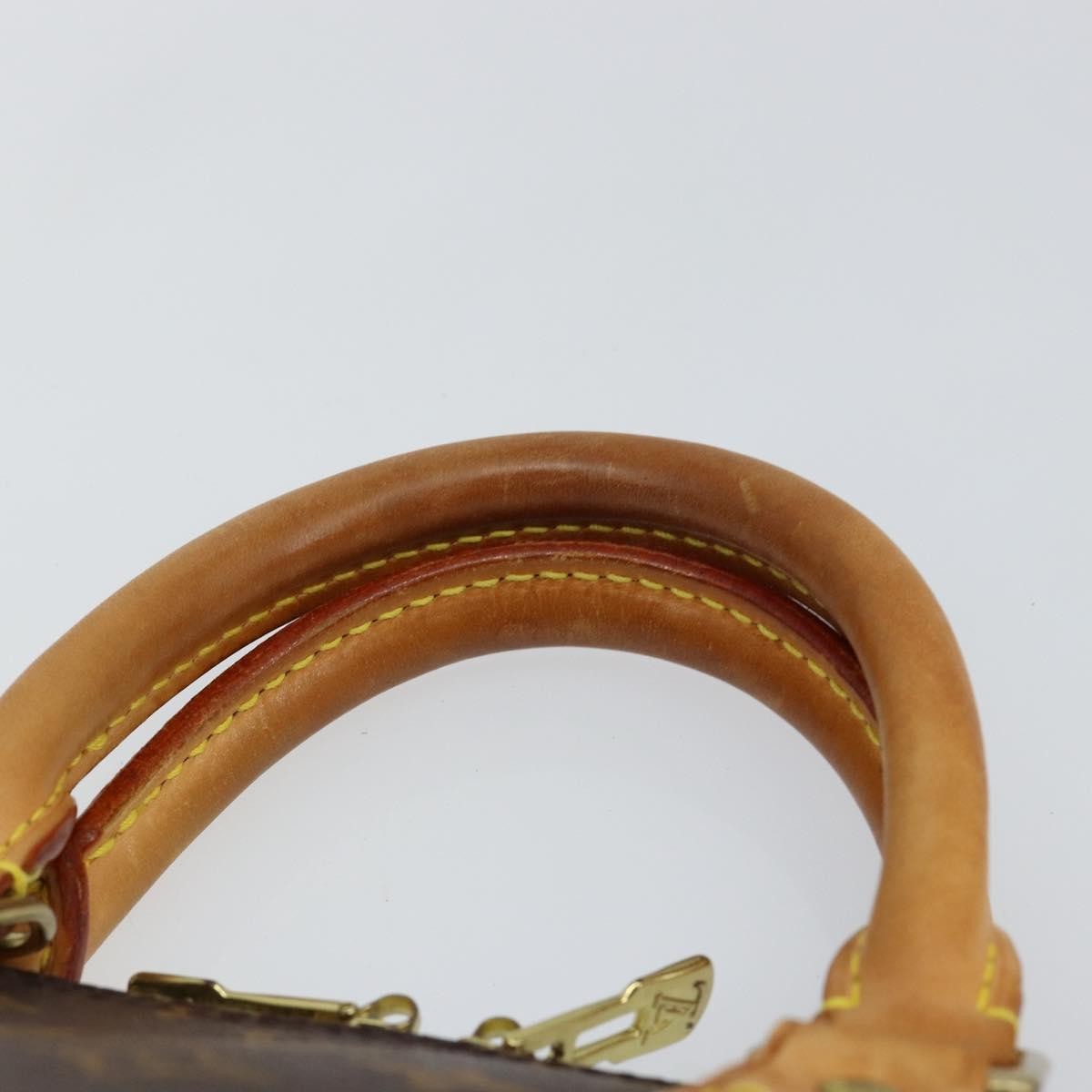 Louis Vuitton Alma Handbag Monogram Canvas, BROWN, CANVAS, Handbag