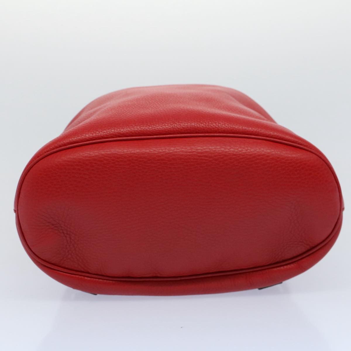 Gucci Soho Drawstring Backpack Leather, Red, Leather, Backpack