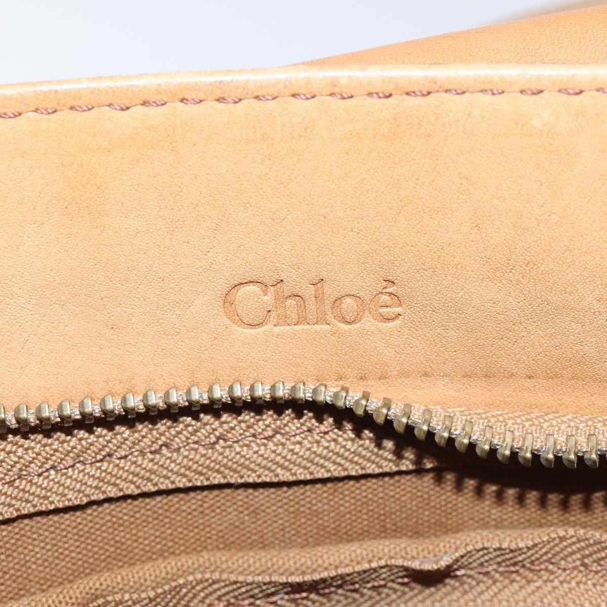 Chloe Vintage Flap shoulder bag Leather, BROWN, LEATHER, Shoulder bag