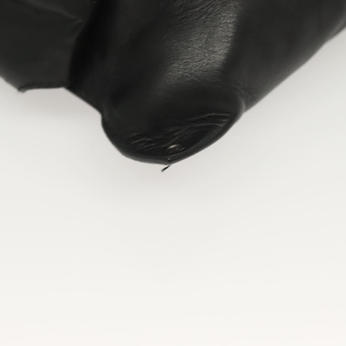 Bottega Veneta Utility Waist Bag Leather with Intrecciato, BLACK, LEATHER, Travel bag