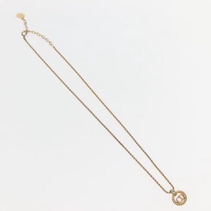 Christian Dior CD Pendant Necklace Gold-plated, GOLD, GOLD_PLATED, Necklace
