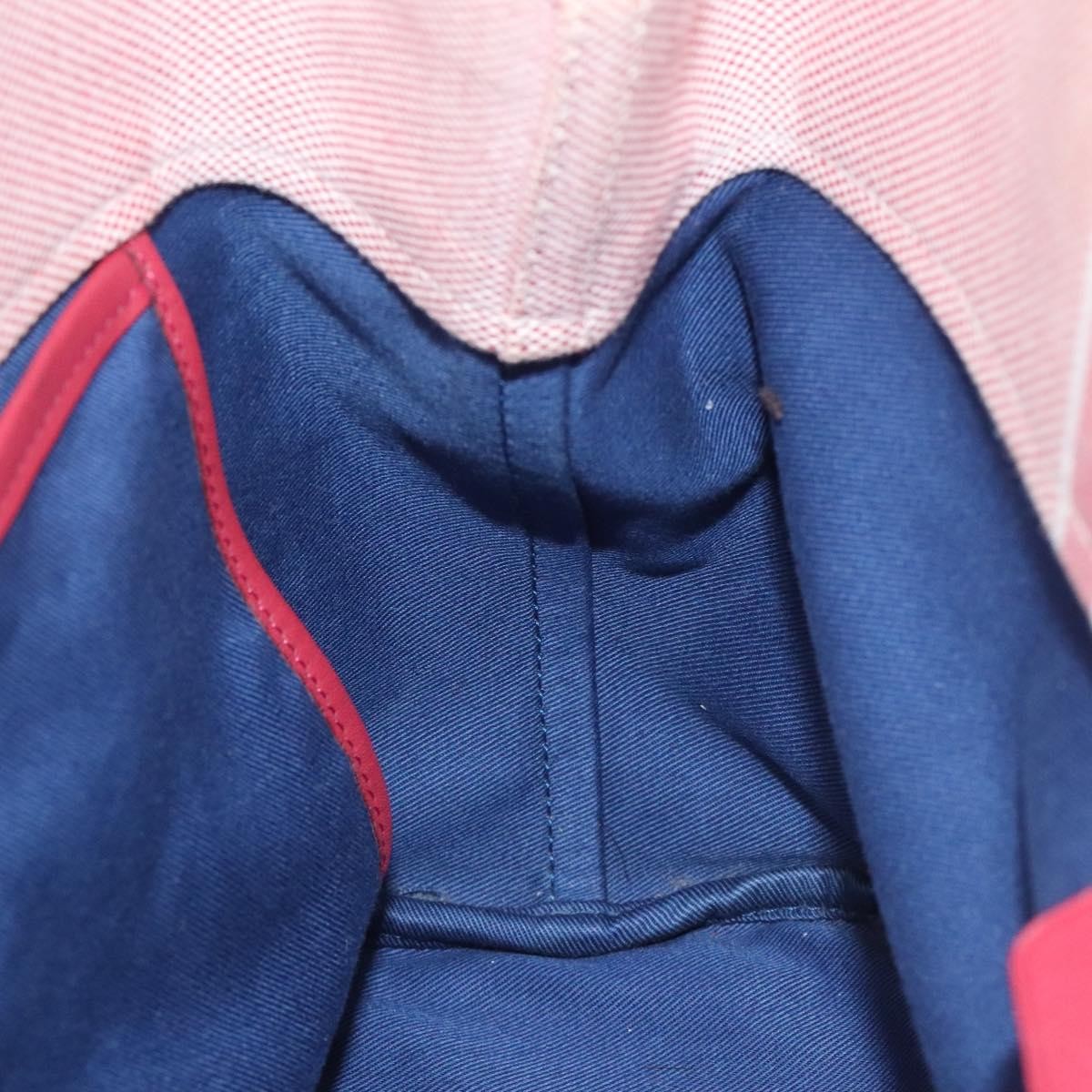 Loewe Anagram handbag Canvas, PINK, CANVAS, Handbag