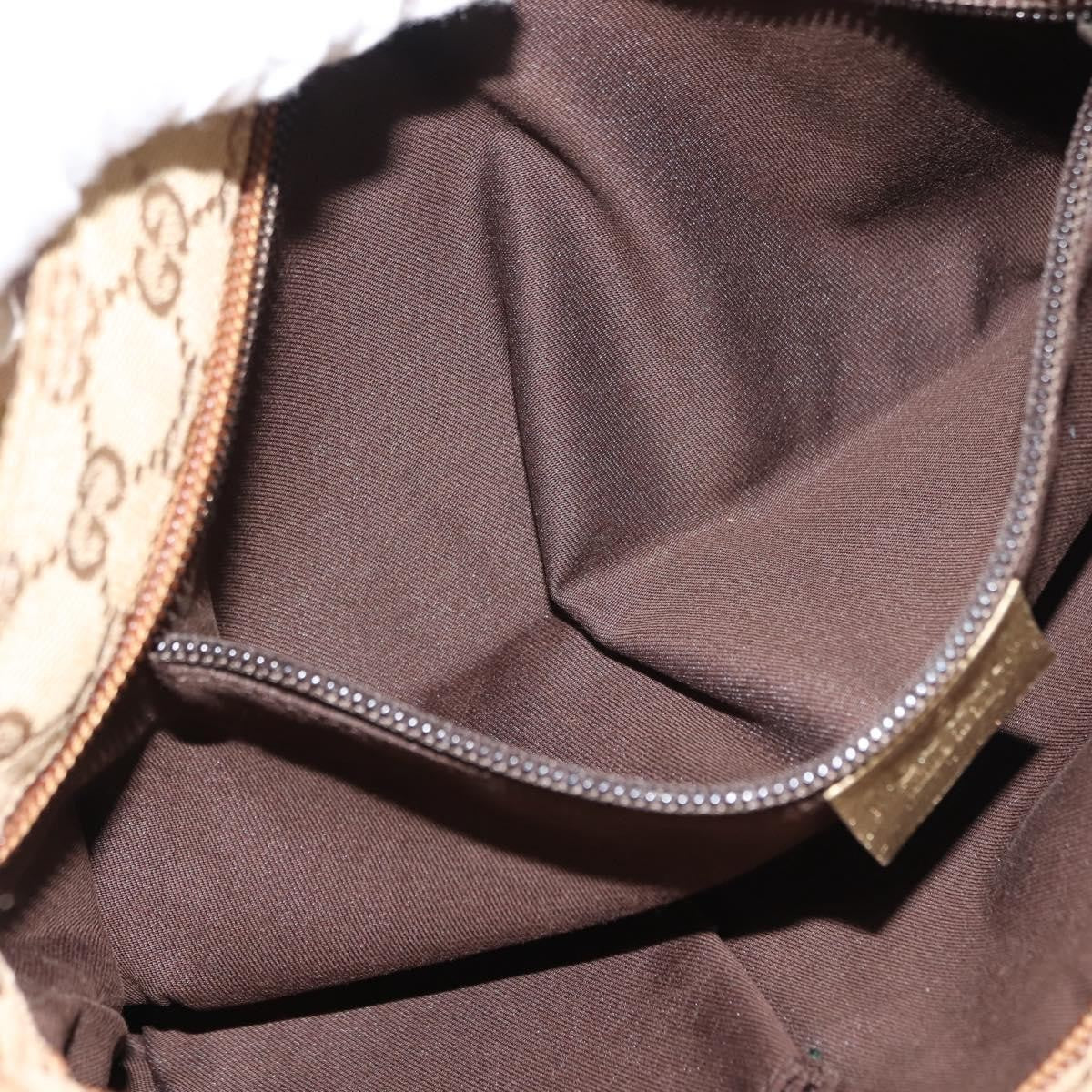 Gucci Web Strap Messenger Bag GG Canvas, BEIGE, CANVAS, Shoulder bag