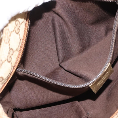 Gucci Web Strap Messenger Bag GG Canvas, BEIGE, CANVAS, Shoulder bag